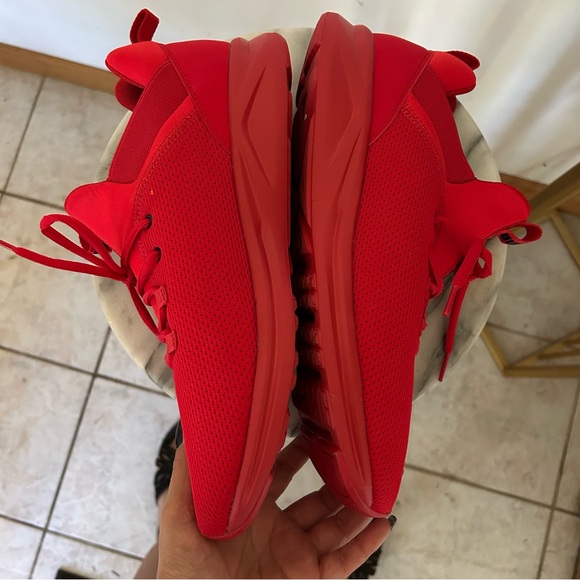 Puma Bold Red Mesh Sneakers - Picture 5 of 14